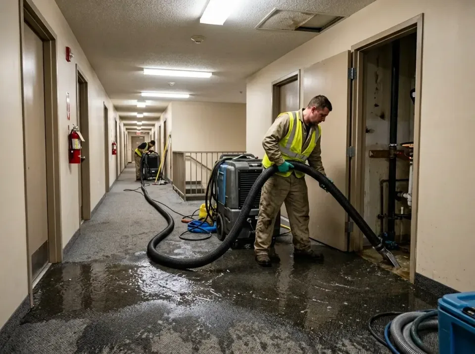 multi-unit-apartment-hallway-f-005 — frequently asked questions, Emergency Burst Pipe Water Extraction & Removal in Pooler,…